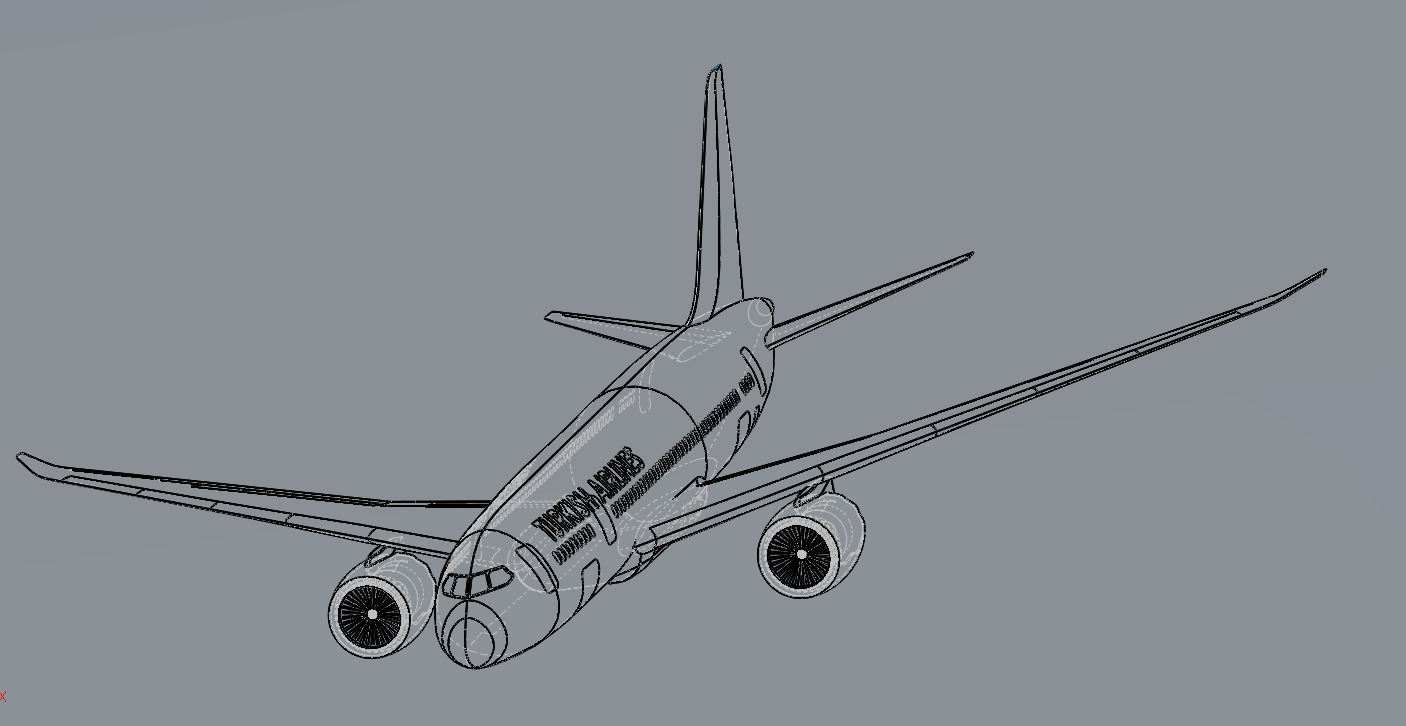 土耳其航空公司波音787-800型号
